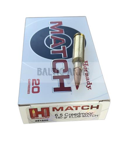 Hornady 6.5 Creedmoor 140 gr ELD MATCH